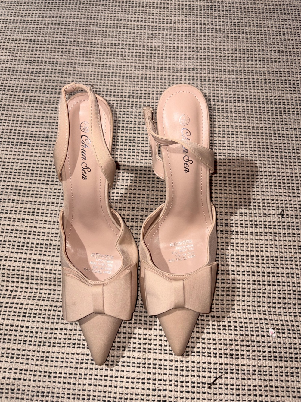 CHUN SEN Women's Slingback Heels Size 7/40
